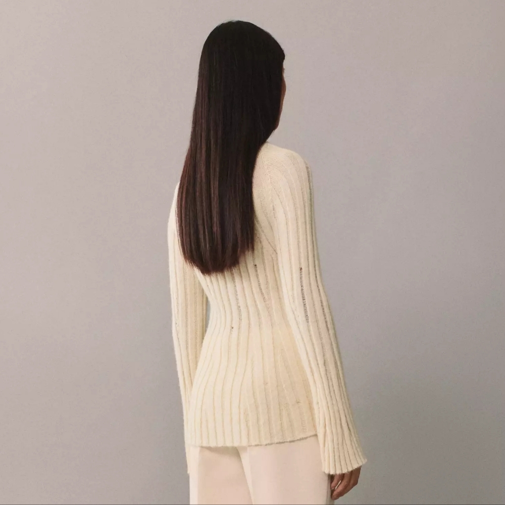 MANGO Ribbed Sweater - Picture 4 of 5